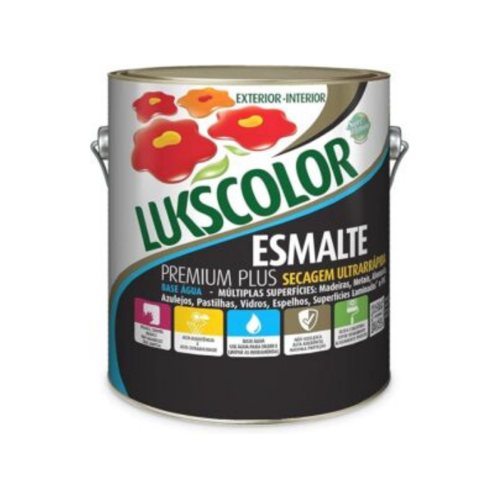Tinta Esmalte Premium Plus Base Água